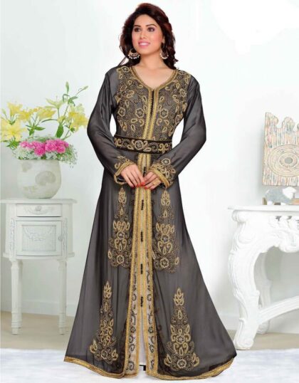 Whole Sale Wedding Moroccan Caftan With Belt